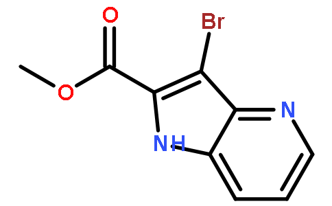 Methyl 3-bromo-1H-pyrrolo[3,2-b]pyridine-2-carboxylate