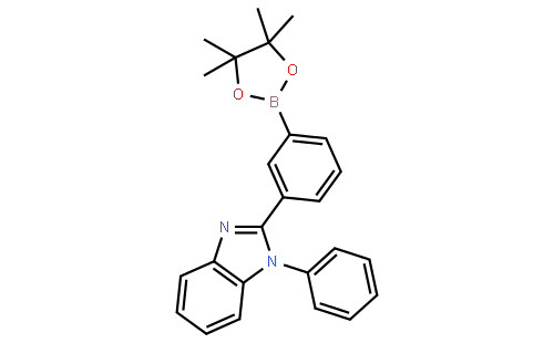 1-Phenyl-2-(3-(4,4,5,5-tetramethyl-1,3,2-dioxaborolan-2-yl)phenyl)-1H-benzo[d]imidazole