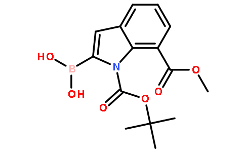 1-BOC-7-(METHOXYCARBONYL)INDOLE-2-BORONIC ACID