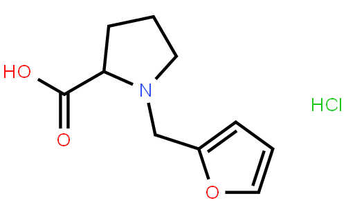 1-(Furan-2-ylmethyl)pyrrolidine-2-carboxylic acid hydrochloride
