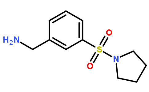(3-(Pyrrolidin-1-ylsulfonyl)phenyl)methanamine