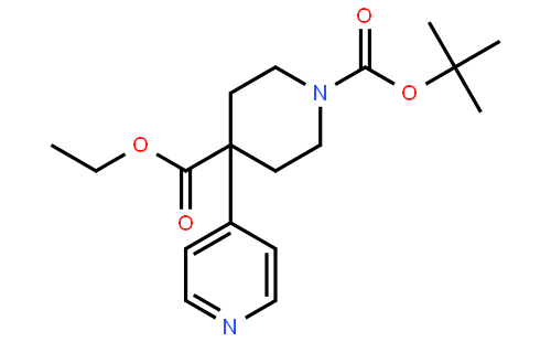 1-tert-Butyl 4-ethyl 4-(pyridin-4-yl)piperidine-1,4-dicarboxylate