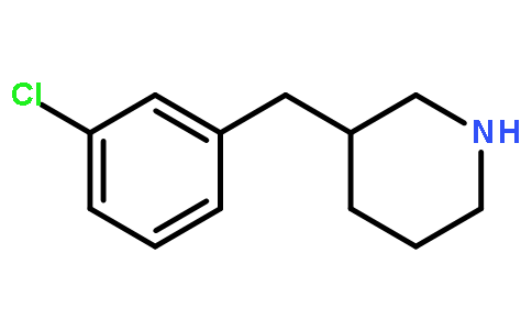 3-(3-chlorobenzyl)piperidine
