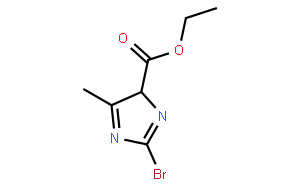 2-溴-4-甲基-1H-咪唑-5-羧酸乙酯