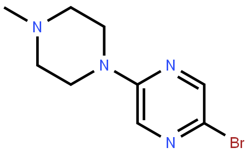2-BROMO-5-(4-METHYLPIPERAZIN-1-YL)PYRAZINE