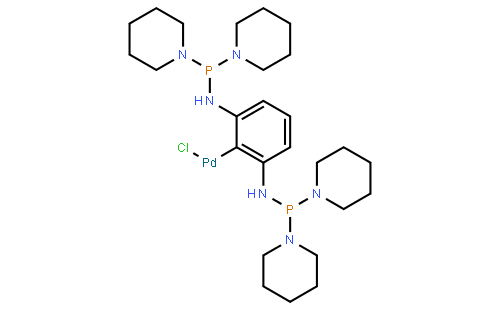 (2,6-Bis((di(piperidin-1-yl)phosphino)amino)phenyl)palladium(II) chloride
