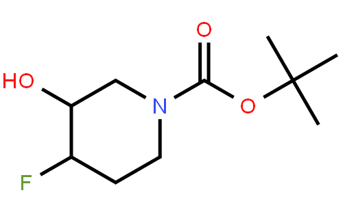trans-tert-butyl 4-fluoro-3-hydroxypiperidine-1-carboxylate