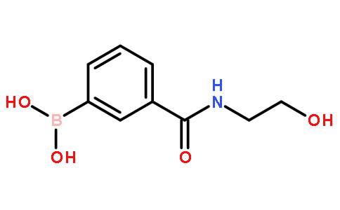 (3-((2-Hydroxyethyl)carbamoyl)phenyl)boronic acid