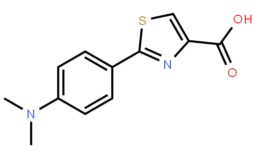2-(4-(Dimethylamino)phenyl)thiazole-4-carboxylic acid