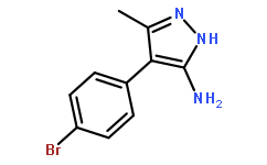 4-(4-溴苯基)-3-甲基-1H-吡唑-5-胺
