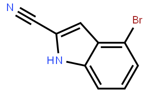 4-溴-1H-吲哚-2-甲腈