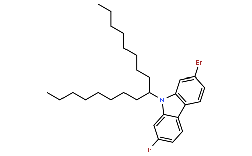 2,7-Dibromo-9-(heptadecan-9-yl)-9H-carbazole