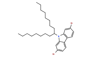 2,7-二溴-9-(9-十七烷基)咔唑