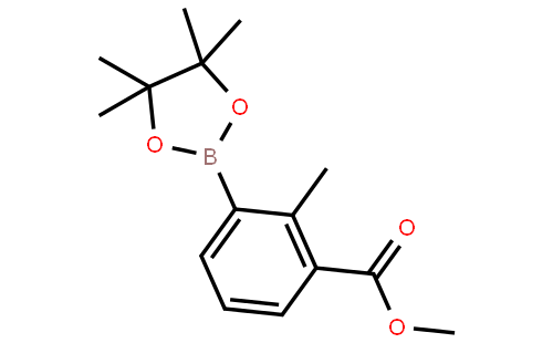Methyl 2-methyl-3-(4,4,5,5-tetramethyl-1,3,2-dioxaborolan-2-yl)benzoate
