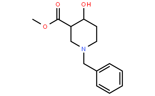 1-苄基-4-羟基哌啶-3-羧酸甲酯