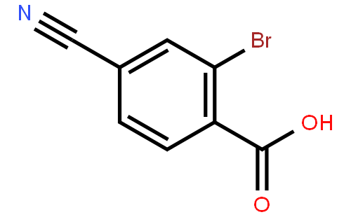 2-Bromo-4-cyanobenzoic acid