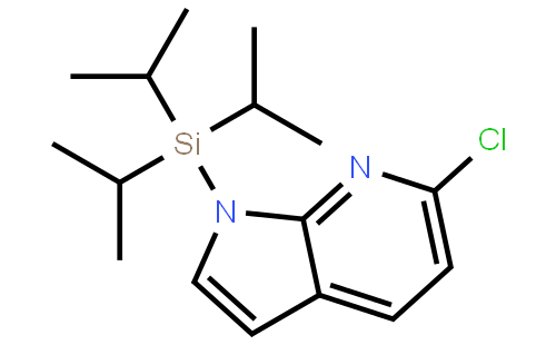 6-氯-1-[三(1-甲基乙基)硅酯]-1H-吡咯并[2,3-B]吡啶