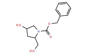 trans-N-benzyloxycarbonyl-4-hydroxy-2-hydroxymethylpyrrolidine