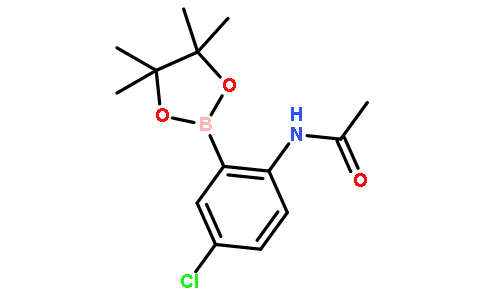 N-(4-Chloro-2-(4,4,5,5-tetramethyl-1,3,2-dioxaborolan-2-yl)phenyl)acetamide
