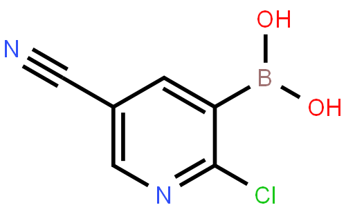 2-Chloro-5-cyanopyridine-3-boronic acid