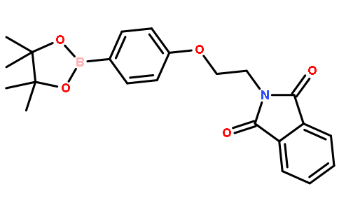 2-(2-(4-(4,4,5,5-Tetramethyl-1,3,2-dioxaborolan-2-yl)phenoxy)ethyl)isoindoline-1,3-dione