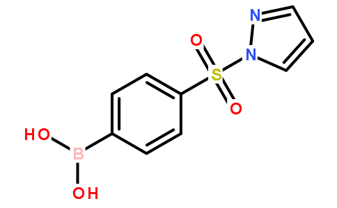 (4-((1H-Pyrazol-1-yl)sulfonyl)phenyl)boronic acid