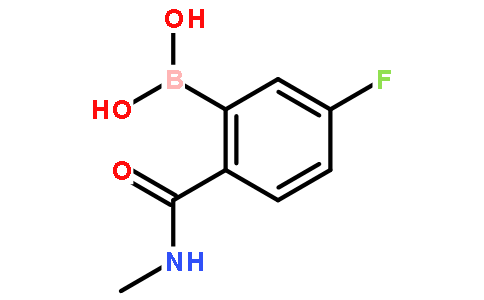 (5-Fluoro-2-(methylcarbamoyl)phenyl)boronic acid