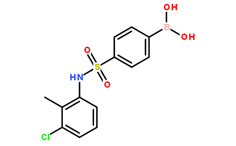 (4-(N-(3-Chloro-2-methylphenyl)sulfamoyl)phenyl)boronic acid
