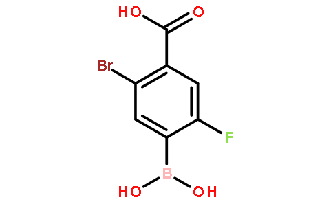 5-Bromo-4-carboxy-2-fluorophenylboronic acid