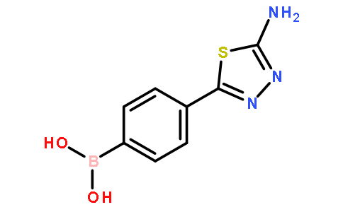 4-(5-AMINO-1,3,4-THIADIAZOL-2-YL)PHENYLBORONIC ACID