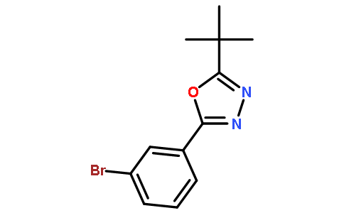2-(3-Bromophenyl)-5-(tert-butyl)-1,3,4-oxadiazole