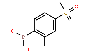 2-氟-4-(甲基磺酰基)苯硼酸