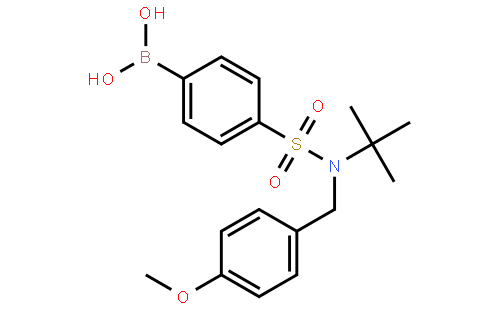 (4-(N-(tert-Butyl)-N-(4-methoxybenzyl)sulfamoyl)phenyl)boronic acid