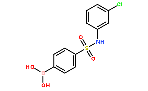 4-(N-(3-CHLOROPHENYL)SULFAMOYL)PHENYLBORONIC ACID