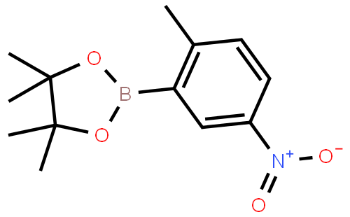 4,4,5,5-Tetramethyl-2-(2-methyl-5-nitrophenyl)-1,3,2-dioxaborolane