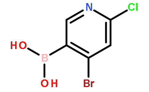 4-Bromo-6-chloropyridine-3-boronic acid