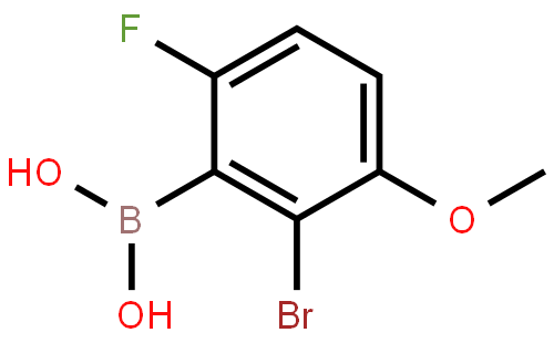 (2-Bromo-6-fluoro-3-methoxyphenyl)boronic acid