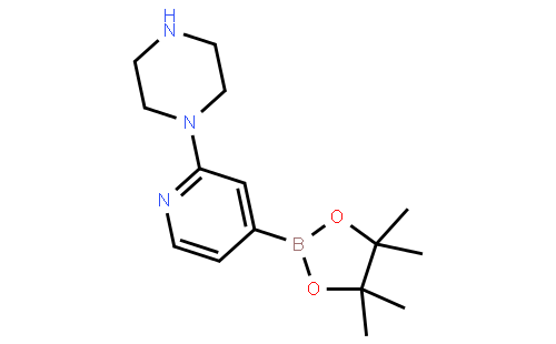 2-(1-哌嗪)吡啶-4-硼酸频哪酯