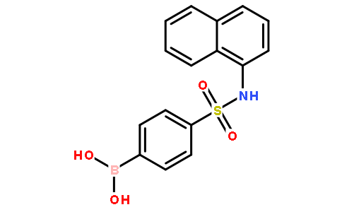 (4-(N-(Naphthalen-1-yl)sulfamoyl)phenyl)boronic acid