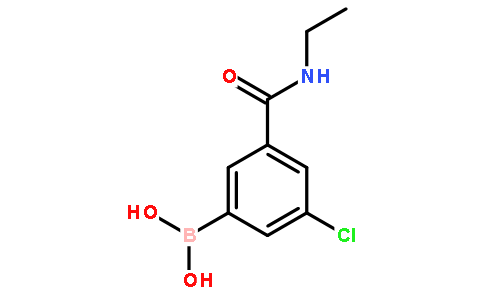 (3-Chloro-5-(ethylcarbamoyl)phenyl)boronic acid