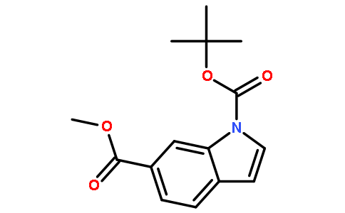 1-tert-Butyl 6-methyl 1H-indole-1,6-dicarboxylate