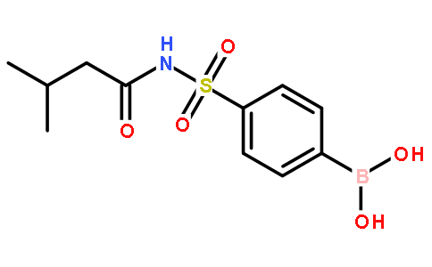 (4-(N-(3-Methylbutanoyl)sulfamoyl)phenyl)boronic acid
