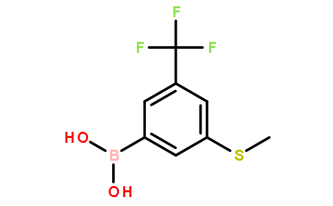 3-(Methylthio)-5-(trifluoromethyl)phenylboronic acid
