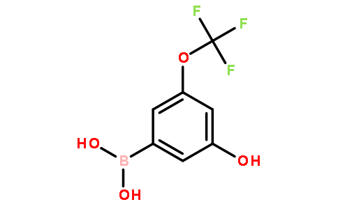 (3-Hydroxy-5-(trifluoromethoxy)phenyl)boronic acid