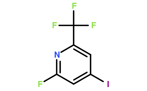 2-fluoro-4-iodo-6-(trifluoromethyl)pyridine