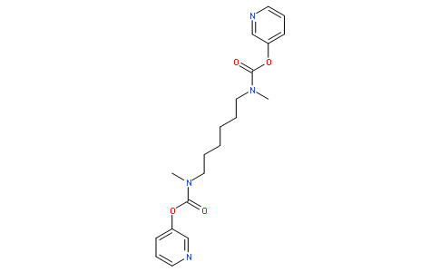 Di(pyridin-3-yl) hexane-1,6-diylbis(methylcarbamate)