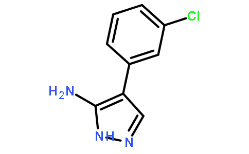 4-(3-Chlorophenyl)-1h-pyrazol-3-amine