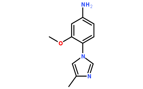 3-METHOXY-4-(4-METHYL-1H-IMIDAZOL-1-YL)ANILINE
