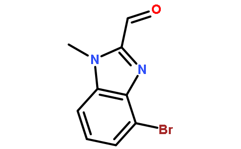 4-Bromo-1-methyl-1H-benzo[d]imidazole-2-carbaldehyde