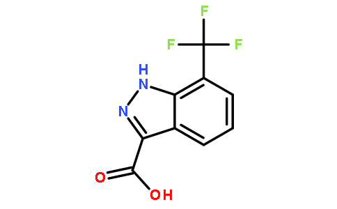 7-(trifluoromethyl)-1H-indazole-3-carboxylic acid